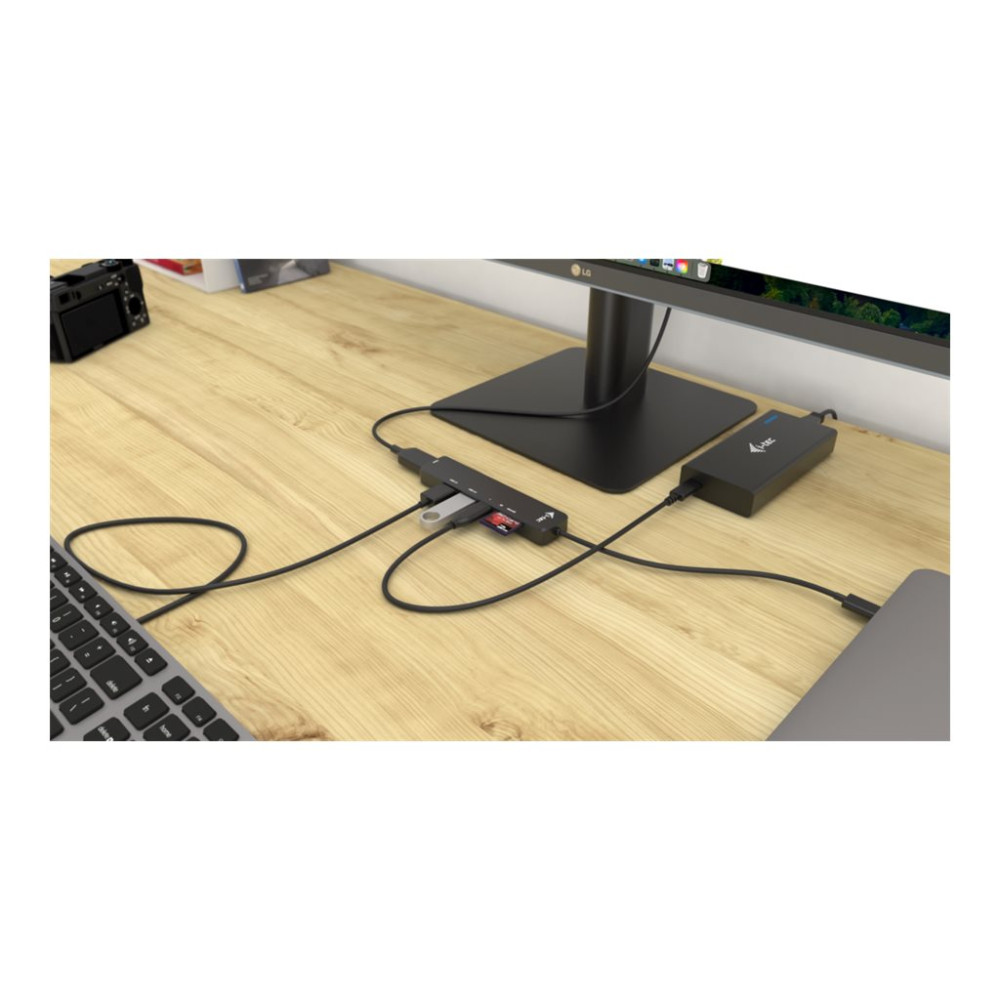 Produktbild för i-Tec Travel Easy Dock - dockningsstation - USB-C / Thunderbolt 3 - HDMI
