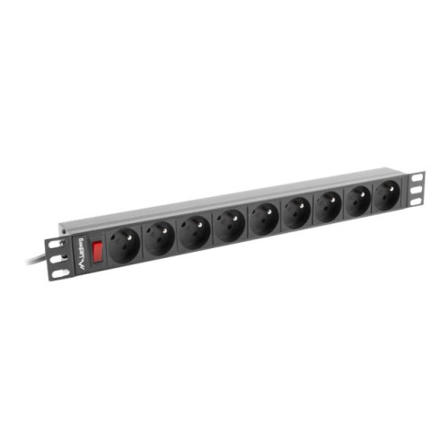 LANBERG Lanberg PDU-09E-0300-BK - kraftdistributionsenhet - 4000 watt