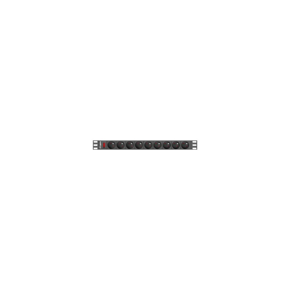 Produktbild för Lanberg PDU-09E-0300-BK - kraftdistributionsenhet - 4000 watt