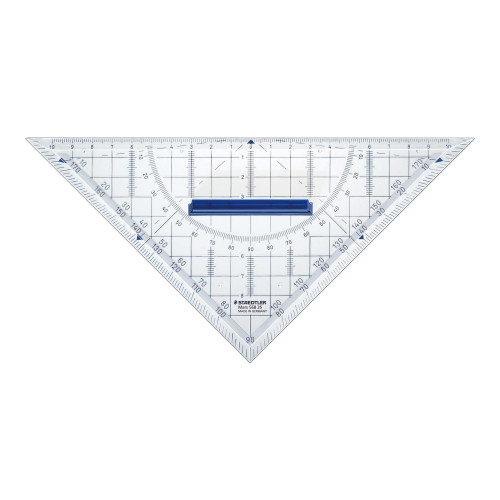 STAEDTLER STAEDTLER Mars - triangel - 22 cm - transparent - akryl