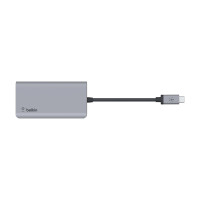 Produktbild för Belkin CONNECT 4-in-1 hubbadapter för flera portar - USB-C - HDMI