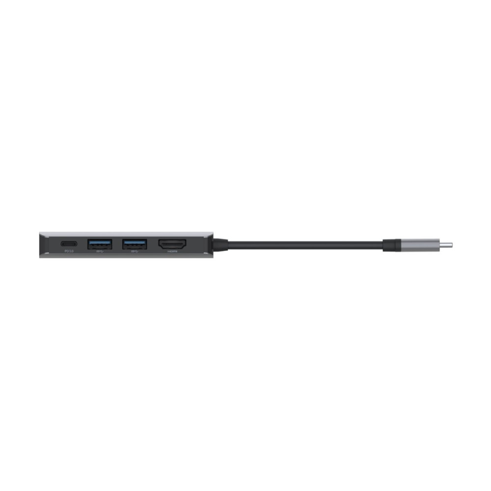 Produktbild för Belkin CONNECT 4-in-1 hubbadapter för flera portar - USB-C - HDMI