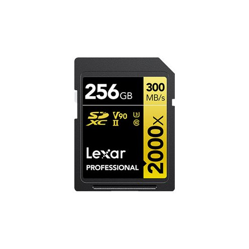 LEXAR Lexar Professional GOLD Series - flash-minneskort - 256 GB - SDXC UHS-II