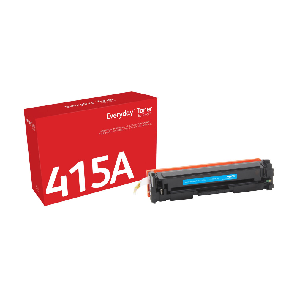 Produktbild för Everyday - cyan - kompatibel - tonerkassett (alternativ för: HP 415A, HP W2031A)