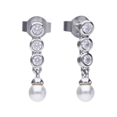 Diamonfire DIAMONFIRE 6218571111 - Earrings Dam (3CM)