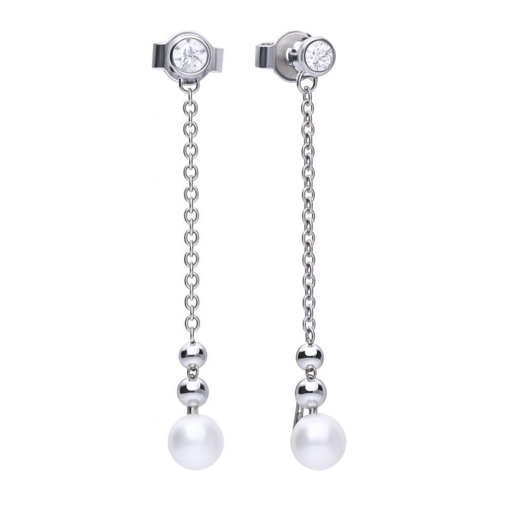 Produktbild för DIAMONFIRE 6218711111 - Earrings Dam (3CM)