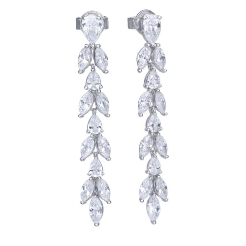 Diamonfire DIAMONFIRE 6220211082 - Earrings Dam (3CM)
