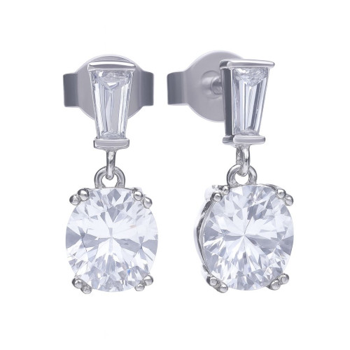 Diamonfire 6220621082 - Earrings Dam (3CM) - Örhängen Dam