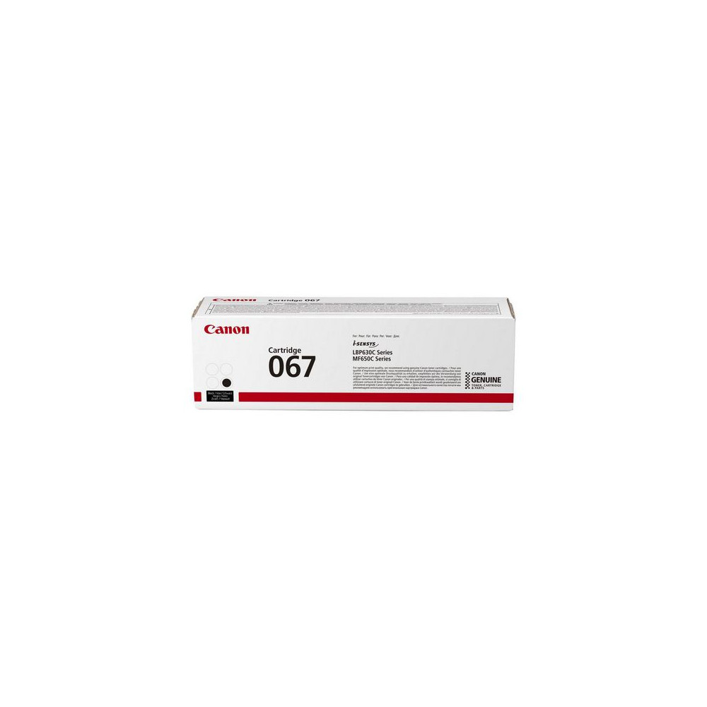 Produktbild för Toner CANON 067 1,35K svart