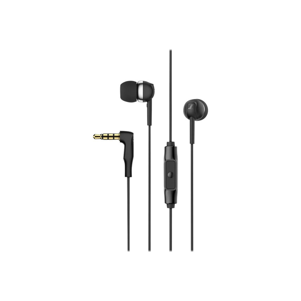 Produktbild för Sennheiser CX 80S - hörlurar med mikrofon - 3,5 mm kontakt