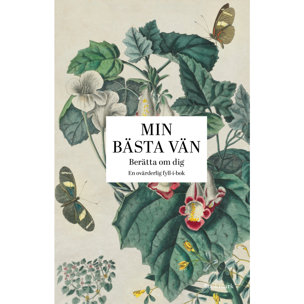 Produktbild för Min bästa vän : berätta om dig - en ovärderlig fyll-i-bok (bok, kartonnage)