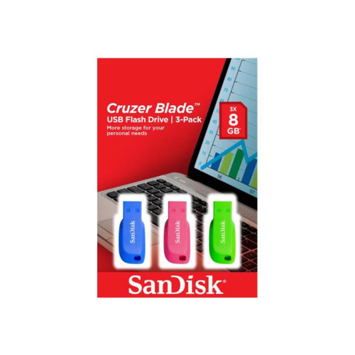SANDISK SanDisk Cruzer Blade - USB flash-enhet - 32 GB