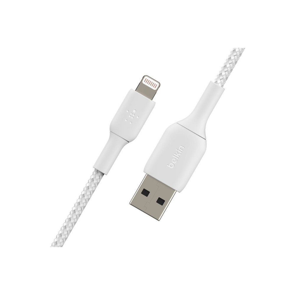 Produktbild för Belkin BoostCharge Lightning-kabel - Lightning / USB - 2 m