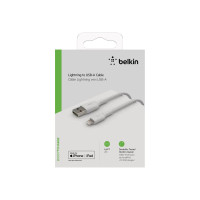 Produktbild för Belkin BoostCharge Lightning-kabel - Lightning / USB - 2 m