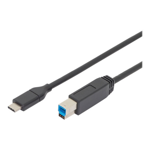 Digitus ASSMANN - USB typ C-kabel - USB-C till USB Type B - 1.8 m