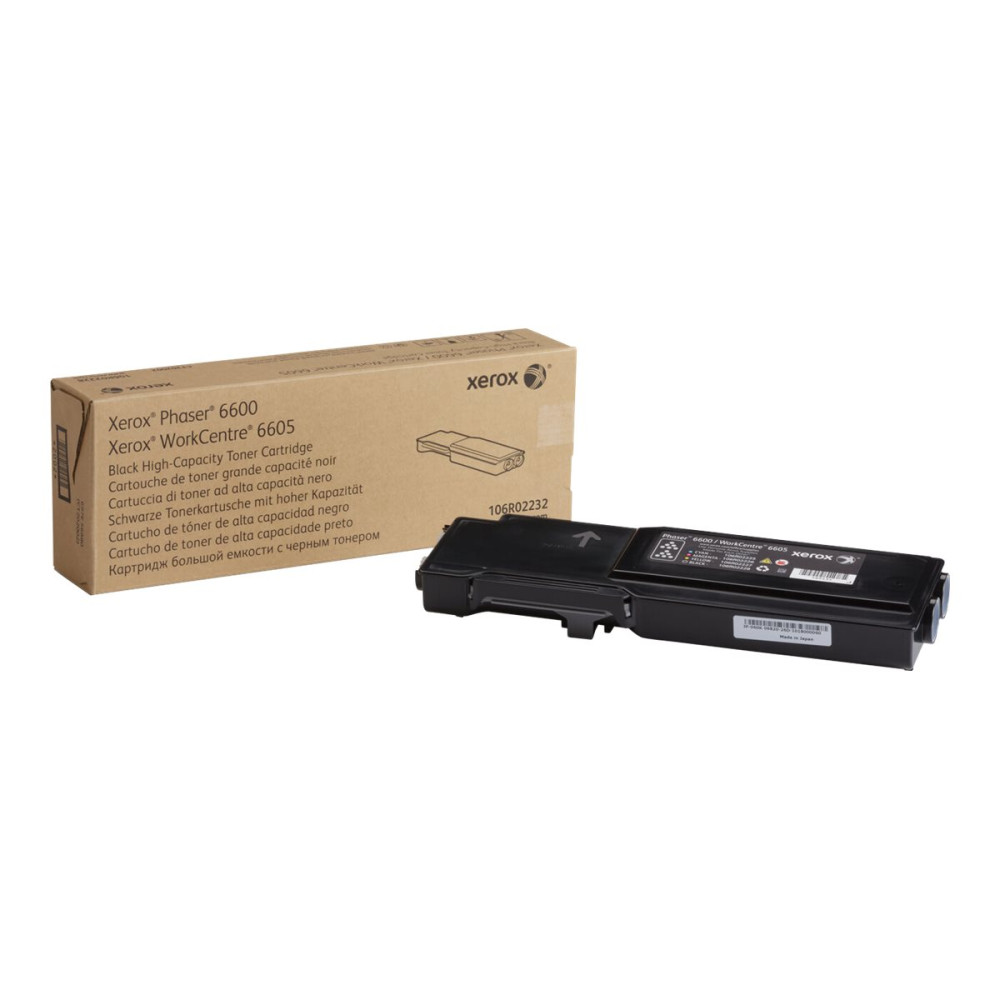 Produktbild för Xerox Phaser 6600 - hög kapacitet - svart - original - tonerkassett