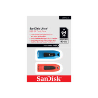 Produktbild för SanDisk Ultra - USB flash-enhet - 64 GB
