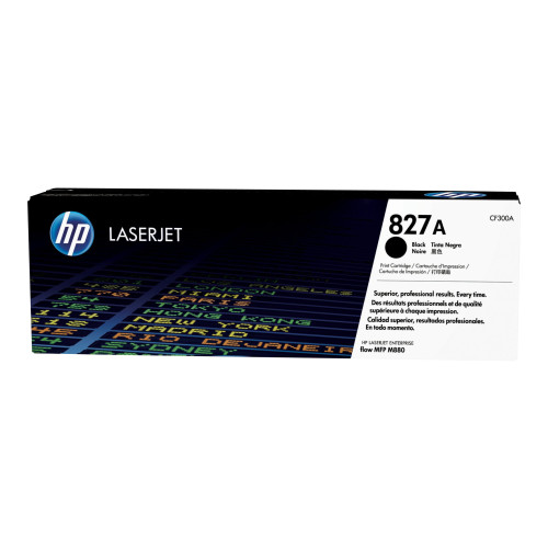 Hewlett-Packard HP 827A - svart - original - LaserJet - tonerkassett (CF300A)