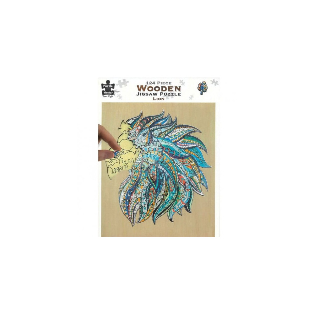 Produktbild för BMS Wooden Jigsaw Puzzles: Lion