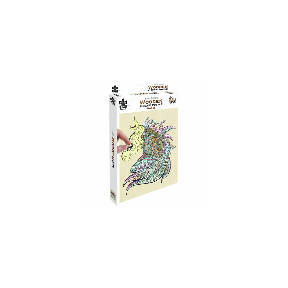 Produktbild för BMS Wooden Jigsaw Puzzles: Horse