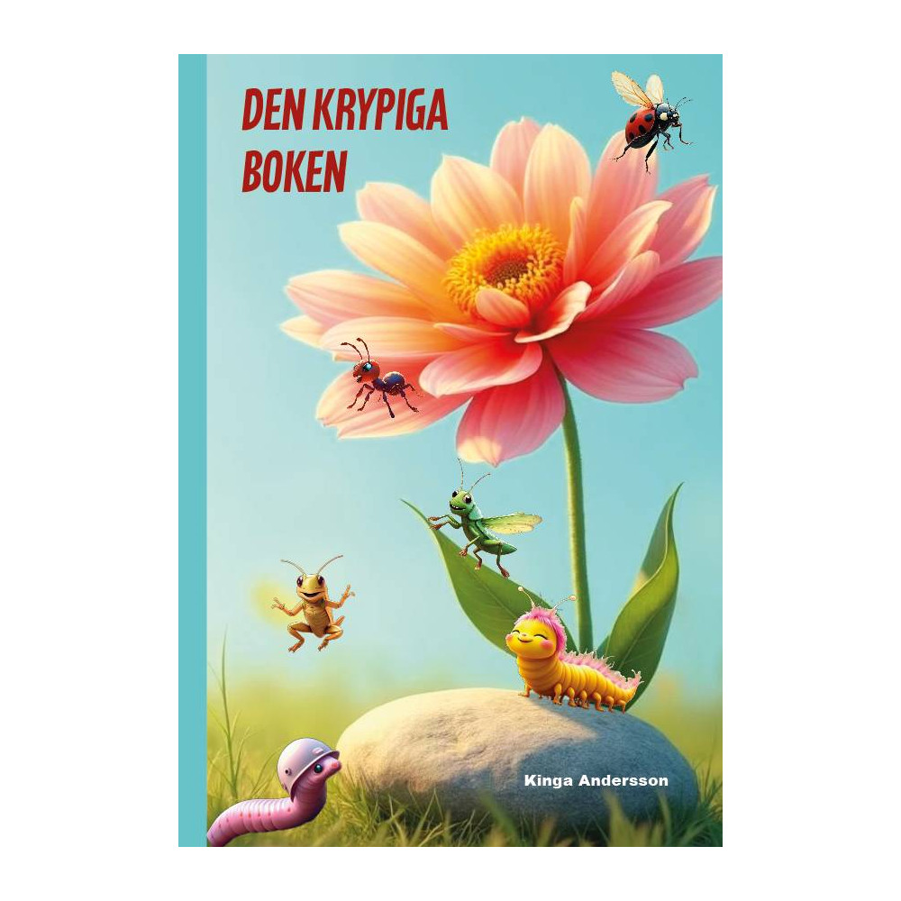Produktbild för Den krypiga boken (inbunden)