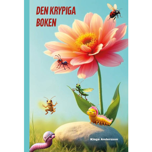 Kinga Andersson Den krypiga boken (inbunden)