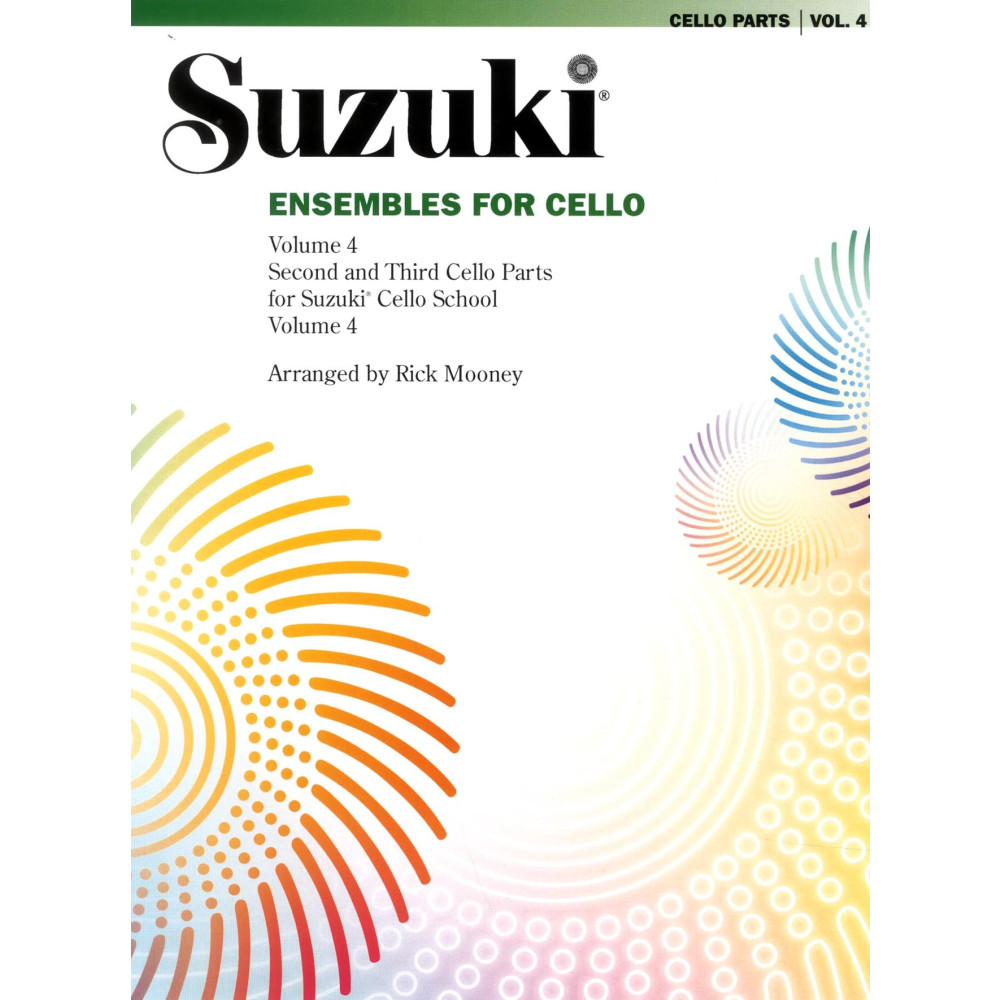 Produktbild för Suzuki Ensembles for cello. Vol 4 (häftad)