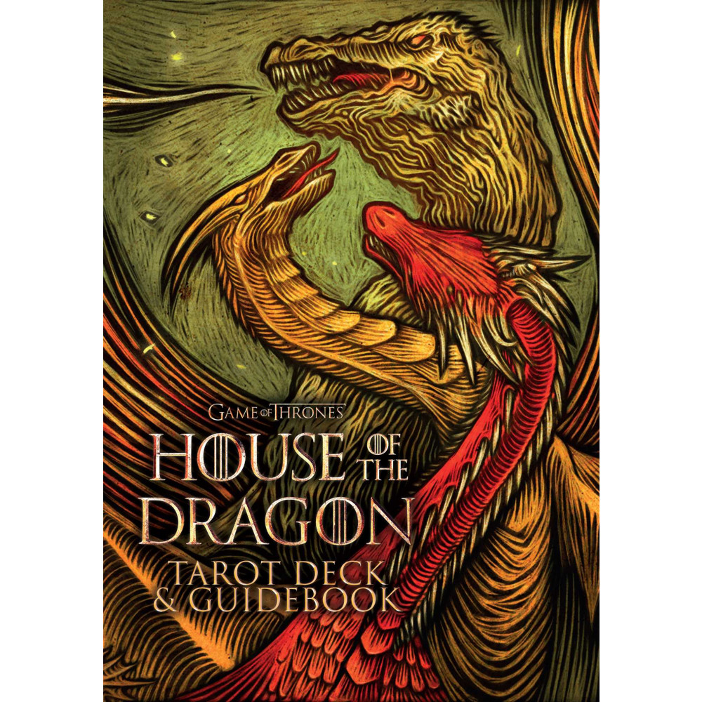 Produktbild för House of the Dragon Tarot Deck and Guidebook