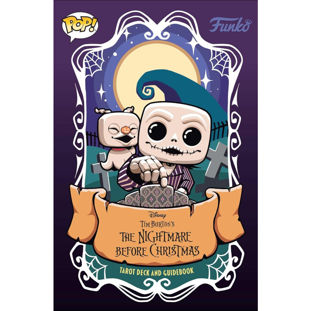 Produktbild för Funko: The Nightmare Before Christmas Tarot Deck and Guidebook
