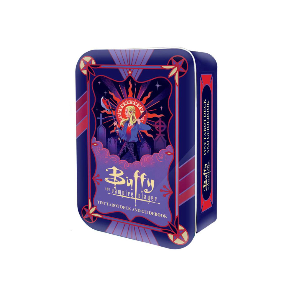 Produktbild för Buffy the Vampire Slayer Tiny Tarot Deck and Guidebook