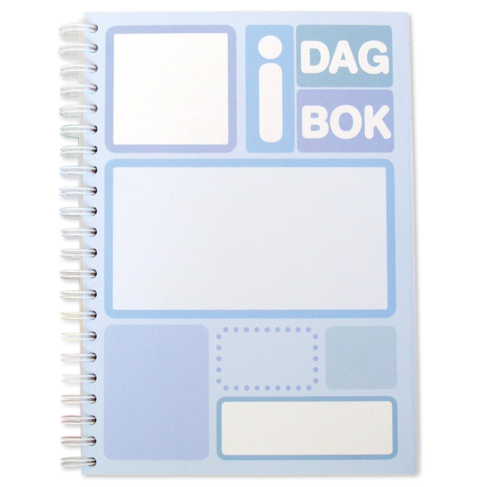 Produktbild för Stora idagboken, 13 veckors bok (bok, spiral)