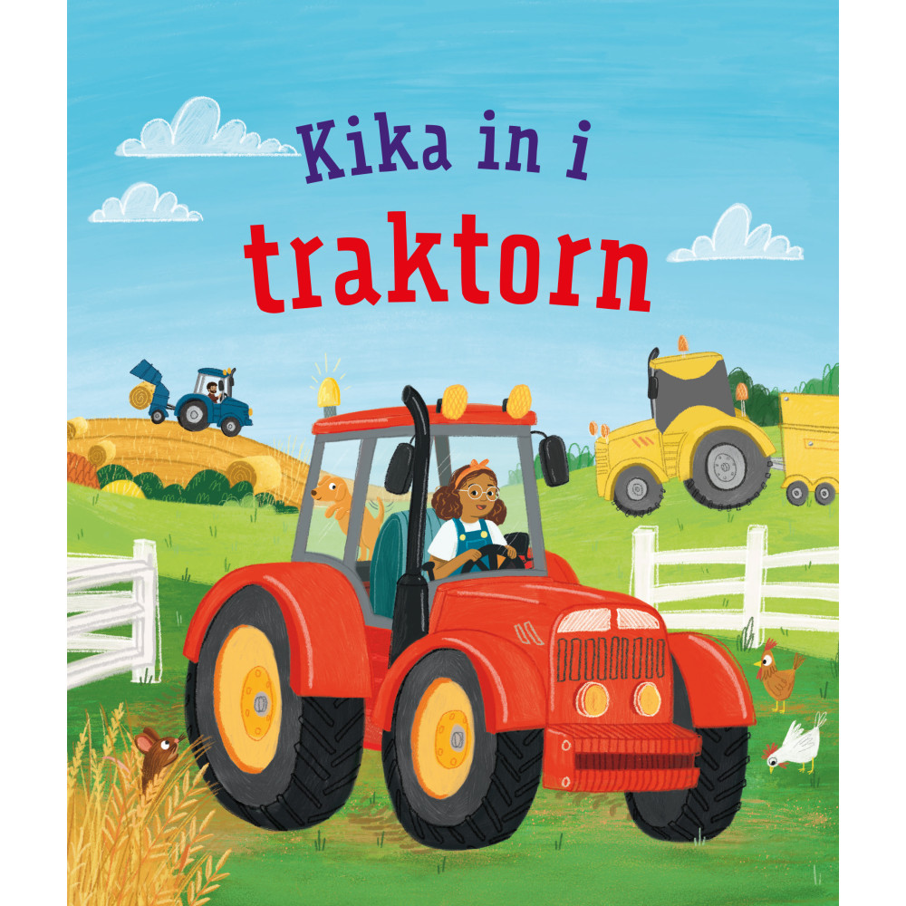 Produktbild för Kika in i traktorn (bok, board book)