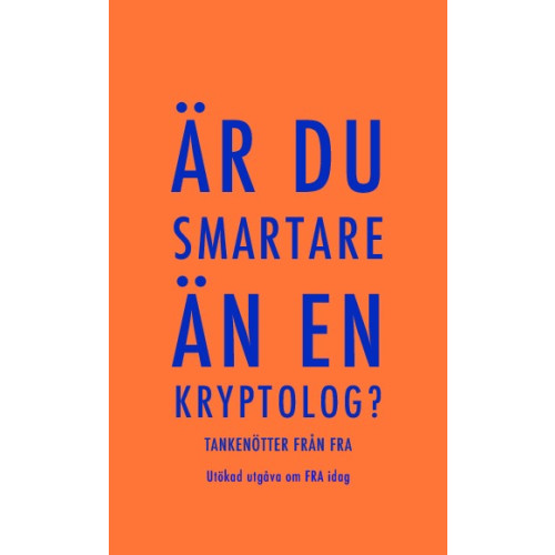 Tankesport Är du smartare än en kryptolog? : tankenötter från FRA (bok, danskt band)