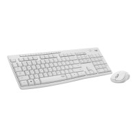 Produktbild för Logitech MK295 Silent - sats med tangentbord och mus - QWERTZ - tysk - offwhite Inmatningsenhet