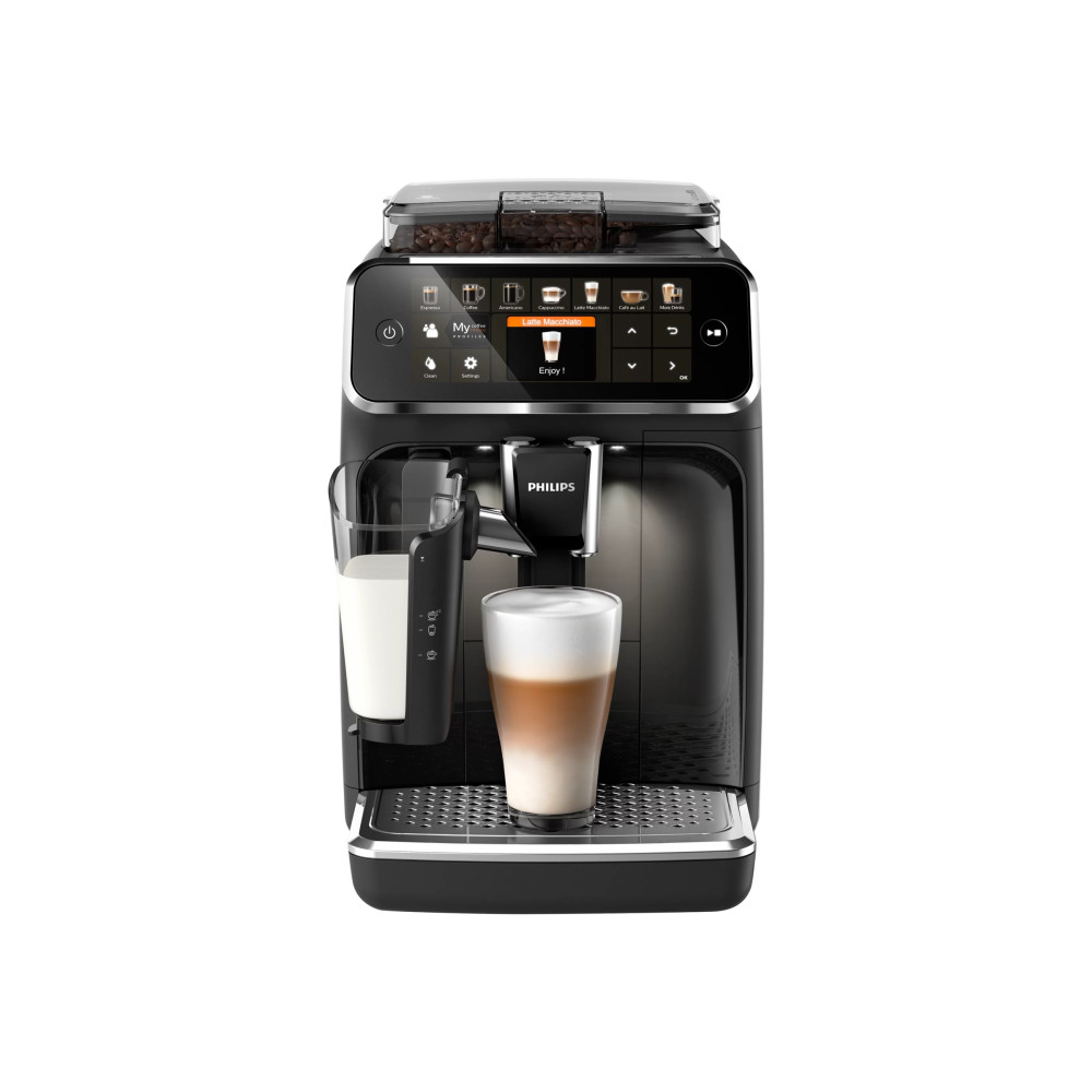 Produktbild för Philips 5400 series EP5441 - automatisk kaffekokare med mjölkskummare - 15 bar - svart