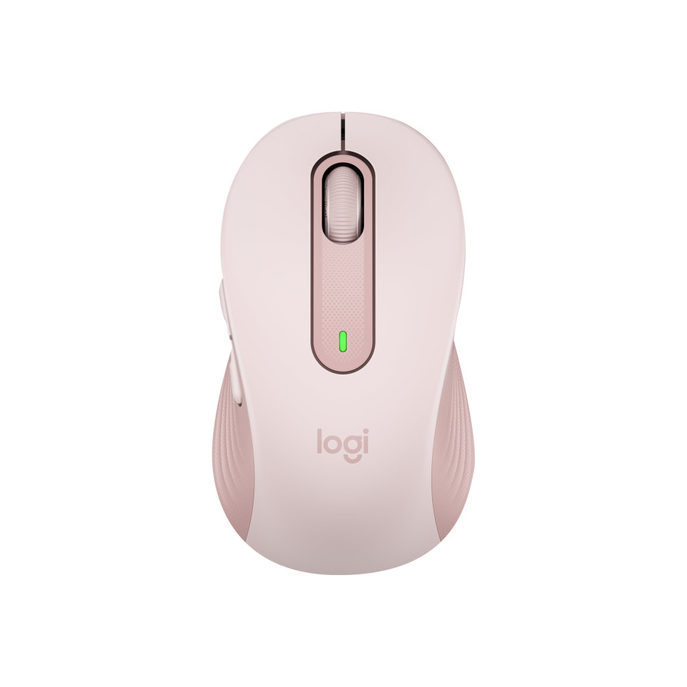 Produktbild för Logitech Signature M650 - mus - 2.4 GHz, Bluetooth - rosa