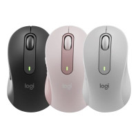Produktbild för Logitech Signature M650 - mus - 2.4 GHz, Bluetooth - rosa