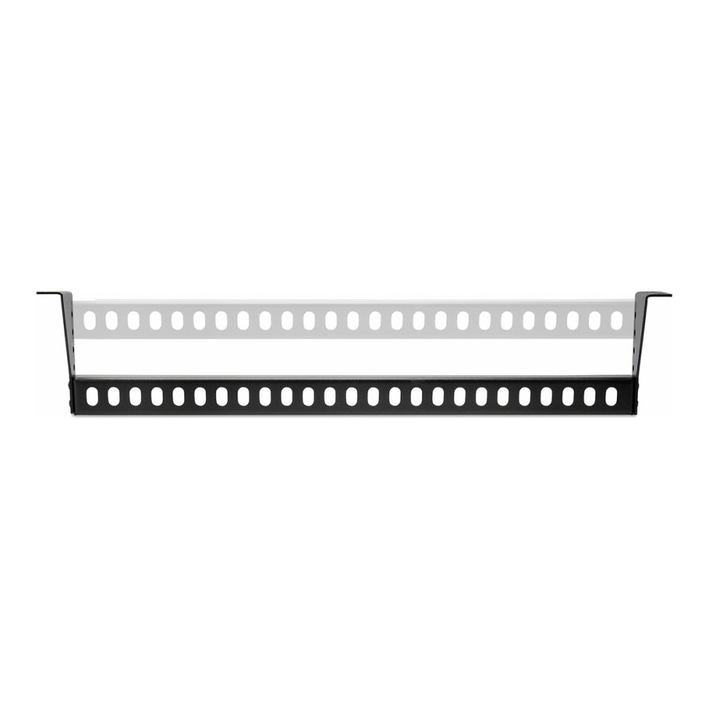 Produktbild för StarTech.com 1U Rack Mountable Cable Lacing Bar w/Adjustable Depth, Cable Support Guide For Organized 19" Racks/Cabinets, Horizontal Cable Guide For Patch Panels/Switches/PDUs - list för rackkabelhantering (horisontell) - 1U