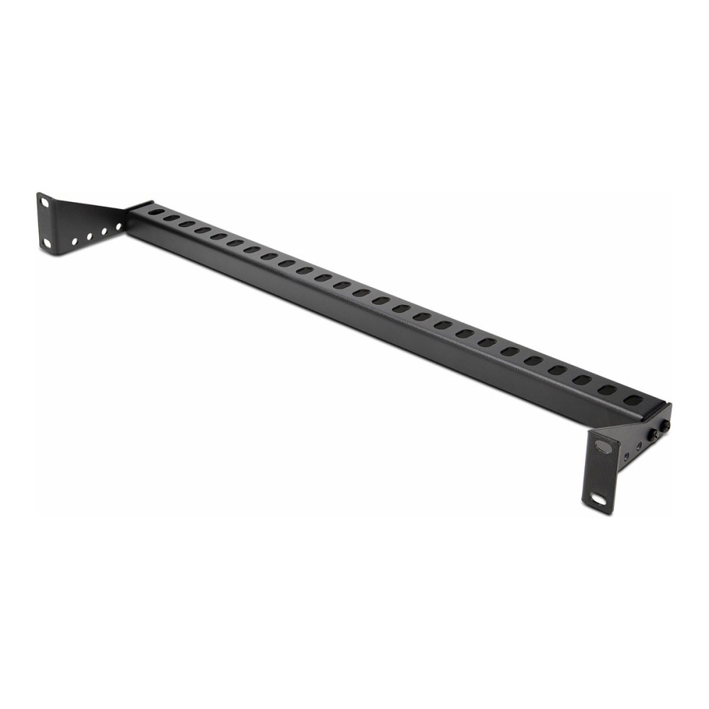 Produktbild för StarTech.com 1U Rack Mountable Cable Lacing Bar w/Adjustable Depth, Cable Support Guide For Organized 19" Racks/Cabinets, Horizontal Cable Guide For Patch Panels/Switches/PDUs - list för rackkabelhantering (horisontell) - 1U