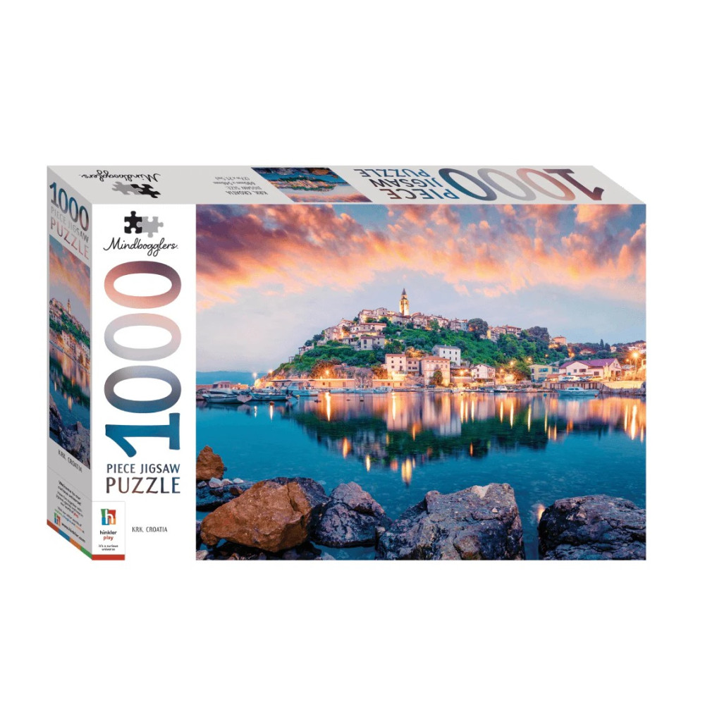 Produktbild för Mindbogglers Jigsaw: Croatia