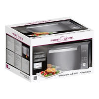 Produktbild för ProfiCook PC-MWG 1204 - mikrovågsugn med grill - fristående - svart