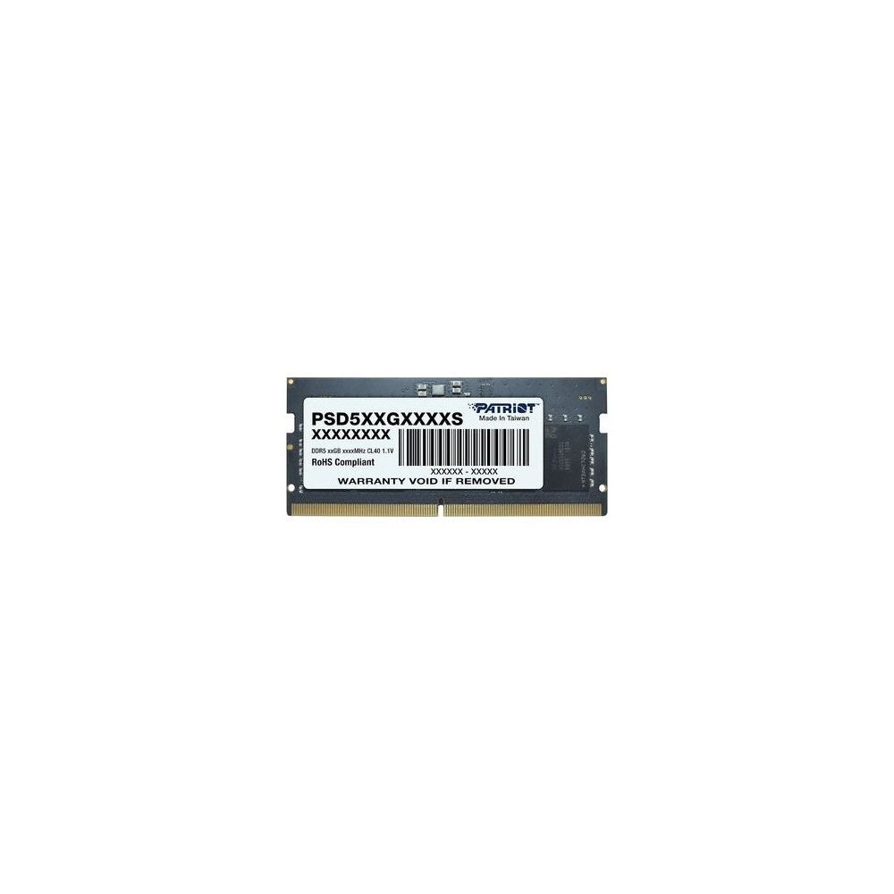 Produktbild för Patriot Signature Line - DDR5 - modul - 32 GB - SO DIMM 262-pin - 4800 MHz / PC5-38400 - ej buffrad