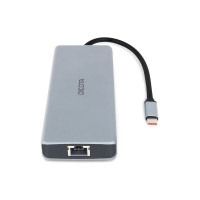 Produktbild för DICOTA - dockningsstation - USB-C - DP, HDMI - 1GbE