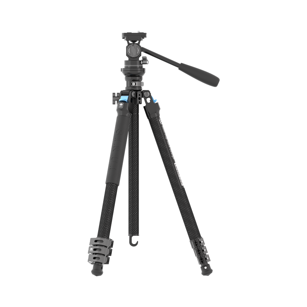 Produktbild för Sirui Carbon Fiber Tripod kit L-224F + KV-5