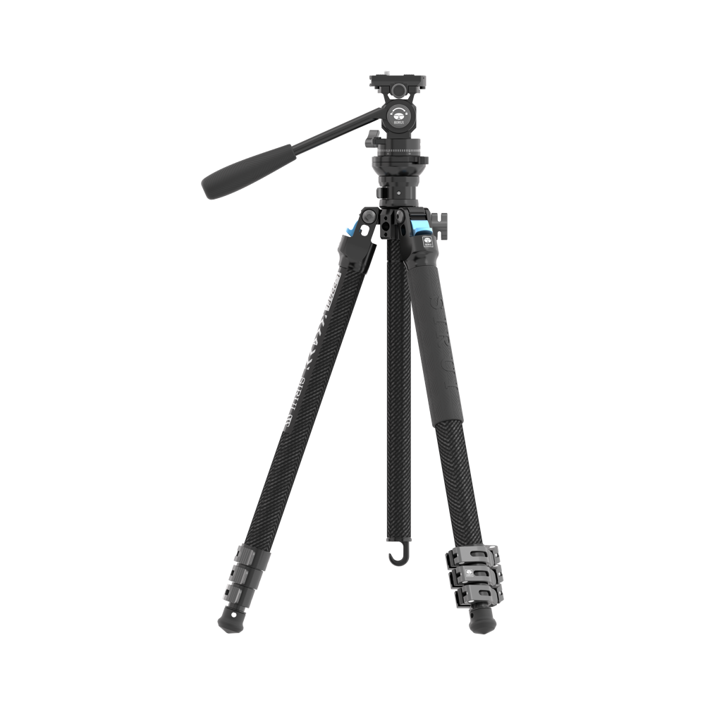 Produktbild för Sirui Carbon Fiber Tripod kit L-224F + KV-5