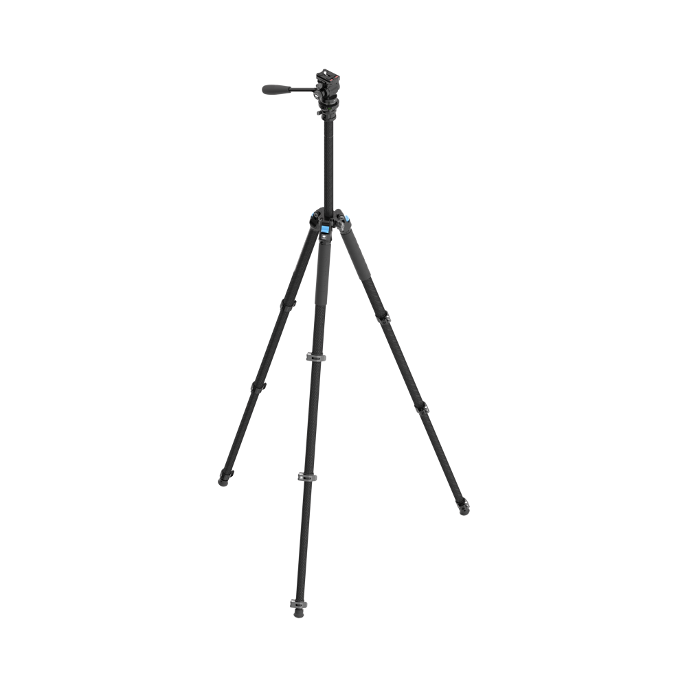 Produktbild för Sirui Carbon Fiber Tripod kit L-224F + KV-5