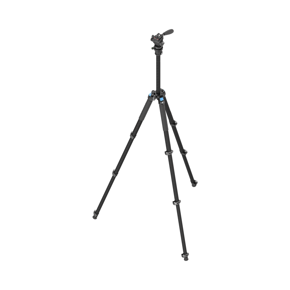 Produktbild för Sirui Carbon Fiber Tripod kit L-224F + KV-5
