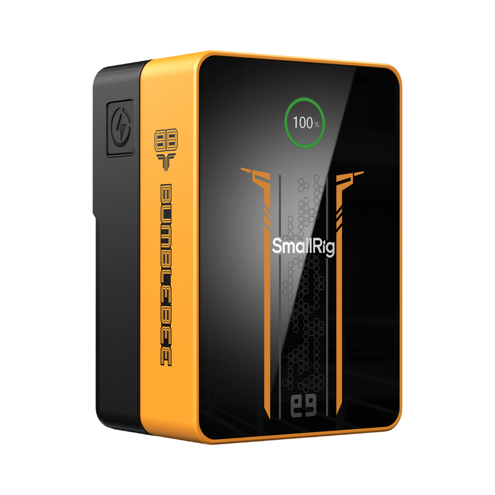 Produktbild för SmallRig 5527 VB99 Pro mini V-Mount Battery（BumbleBee Edition）