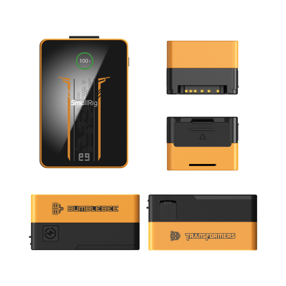 Produktbild för SmallRig 5527 VB99 Pro mini V-Mount Battery（BumbleBee Edition）
