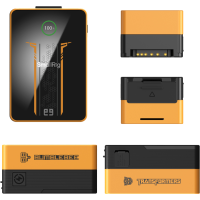 Produktbild för SmallRig 5527 VB99 Pro mini V-Mount Battery（BumbleBee Edition）
